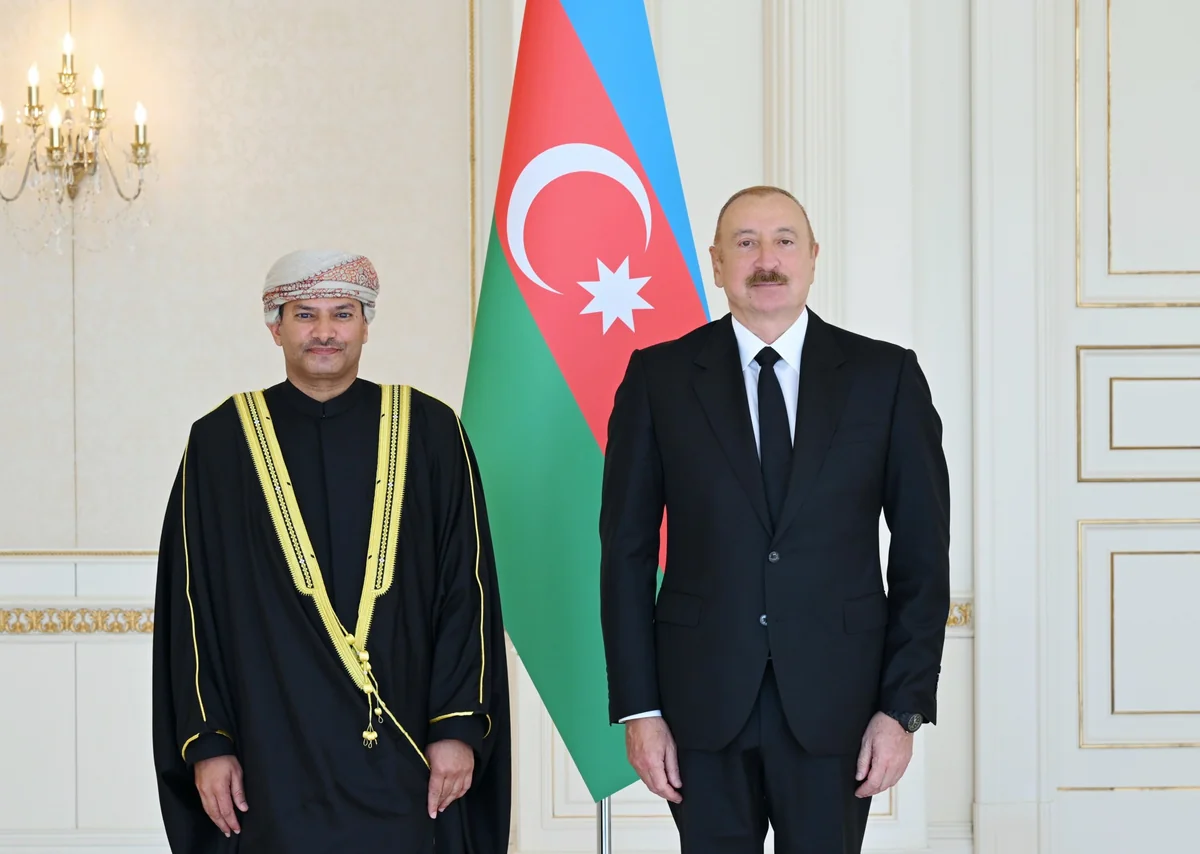 President Ilham Aliyev received credentials of newly appointed Omani ambassador