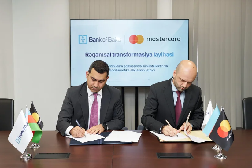 Bank of Baku Mastercardın Azərbaycanda ilk süni intellekt əsaslı rəqəmsal layihələrindən birinə tərəfdaş oldu – RƏQƏMSALLAŞMA SÜRƏTLƏ DAVAM EDİR!