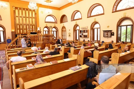 Qusarda dini mövzuda konfransın iştirakçıları Qubada dini ziyarətgahlarla tanış olublar