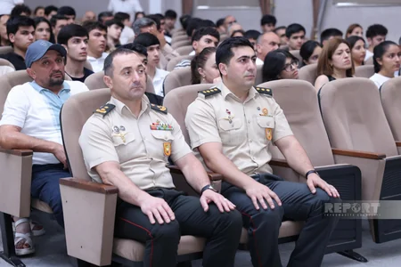 Hərbi İnstitutda xaricdə təhsil imkanlarına həsr olunmuş Açıq qapı günü keçirilib