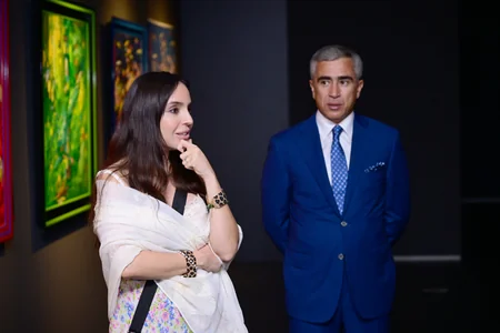 Leyla Aliyeva attends presentation of 'Azerbaijani Carpets - From Tradition to Contemporary Art' exhibition in Budapest
