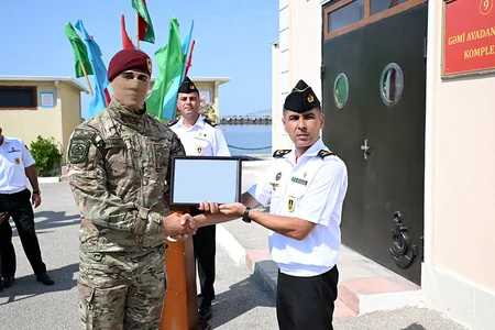 Azerbaijan Navy holds graduation ceremony for Basic Diver Course cohort