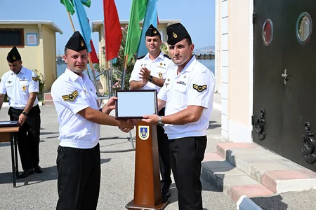 Azerbaijan Navy holds graduation ceremony for Basic Diver Course cohort