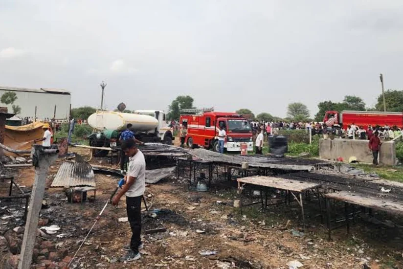 8 killed in Ahmedabad firecracker factory blast in India
