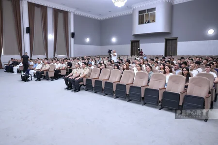 Hərbi İnstitutda xaricdə təhsil imkanlarına həsr olunmuş Açıq qapı günü keçirilib
