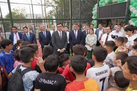 Zərdab, Ucar və Kürdəmirdə yeni Sağlam məhəllə idman zonaları istifadəyə verilib