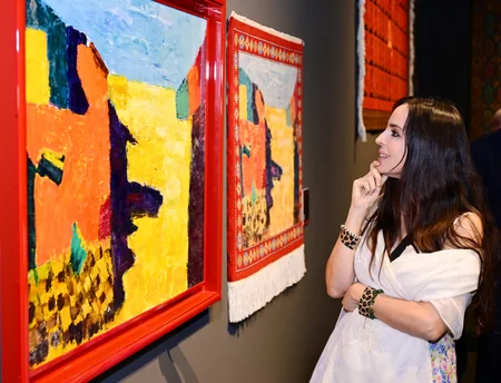 Leyla Aliyeva attends presentation of 'Azerbaijani Carpets - From Tradition to Contemporary Art' exhibition in Budapest