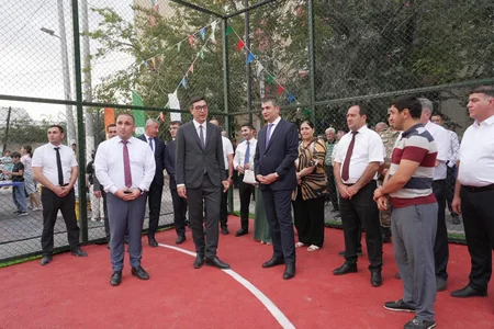 Zərdab, Ucar və Kürdəmirdə yeni Sağlam məhəllə idman zonaları istifadəyə verilib