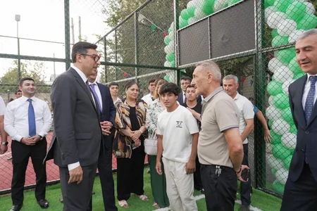 Zərdab, Ucar və Kürdəmirdə yeni Sağlam məhəllə idman zonaları istifadəyə verilib