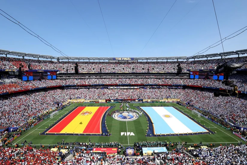 İspaniya və Argentina arasında final matçı 6 dəqiqə gec başlayıb