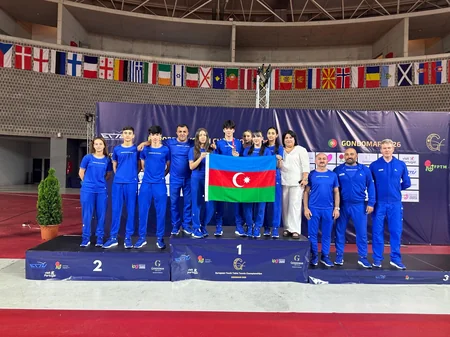 Azərbaycan stolüstü tennisçisi Onur Quluzadə Avropa üçüncüsü olub