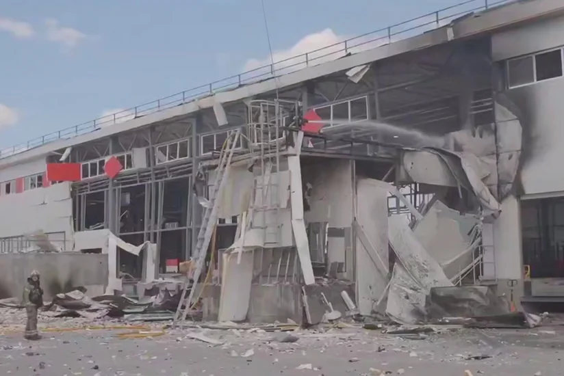 3 killed, 16 injured in Russian attack on outskirts of Kharkiv
