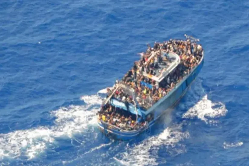 Ferry with 116 people on board capsizes off coast of Guyana