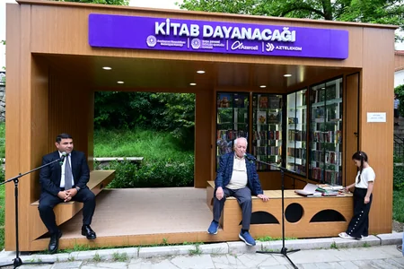 Şuşada Kitab dayanacağı istifadəyə verilib