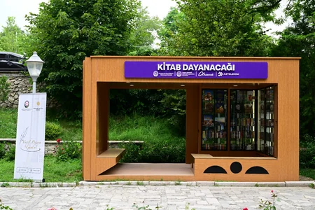 Şuşada Kitab dayanacağı istifadəyə verilib