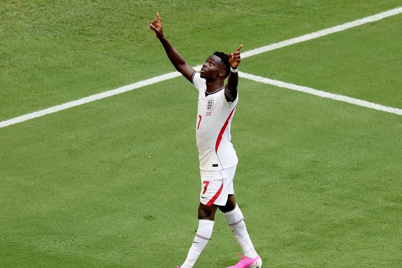 Bukayo Saka Fransa - İngiltərə matçının ən yaxşı oyunçusu olub