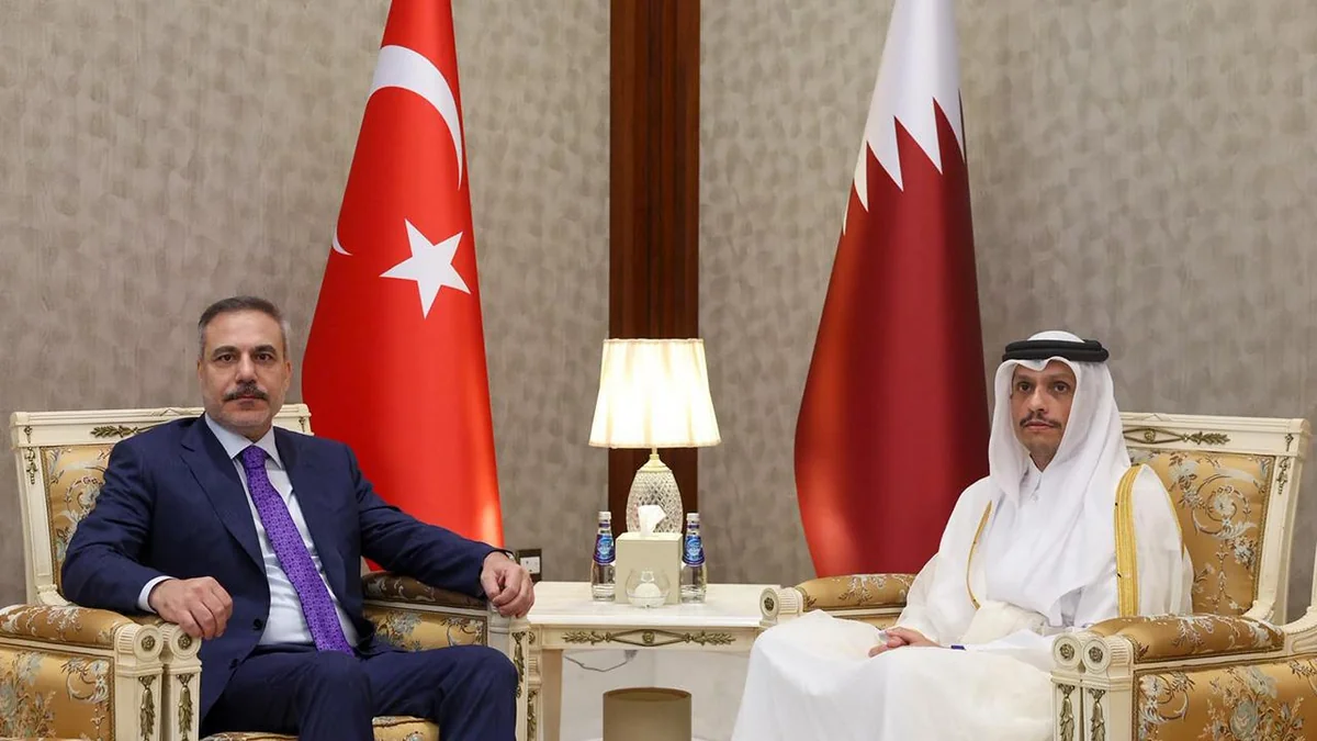 Turkish, Qatari foreign ministers discuss Middle East tensions