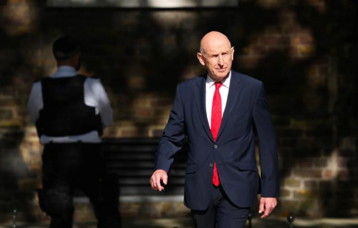 Former UK defense minister John Healey appointed finance minister