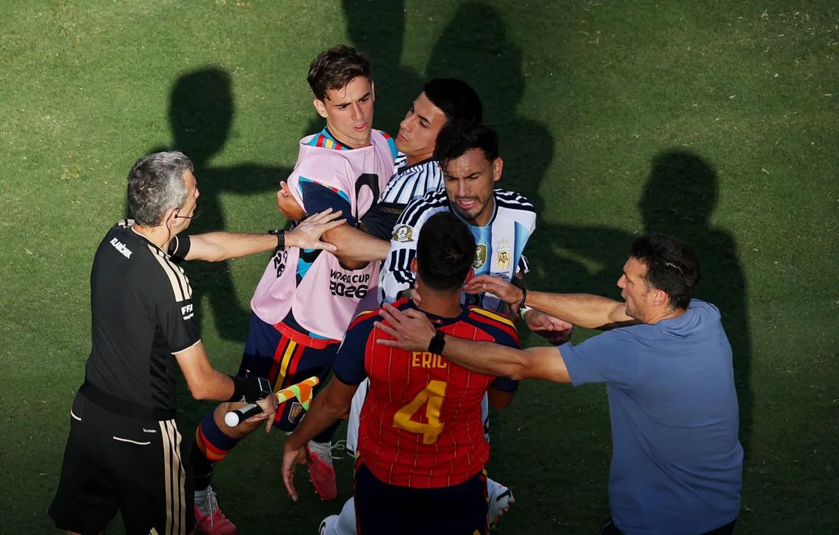 FIFA opens disciplinary investigation into Argentina after chaotic World Cup final defeat