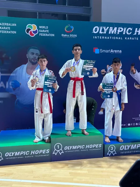 Birlik Karate Klubunun üzvləri Olimpiya Ümidləri beynəlxalq turnirində uğurla çıxış ediblər