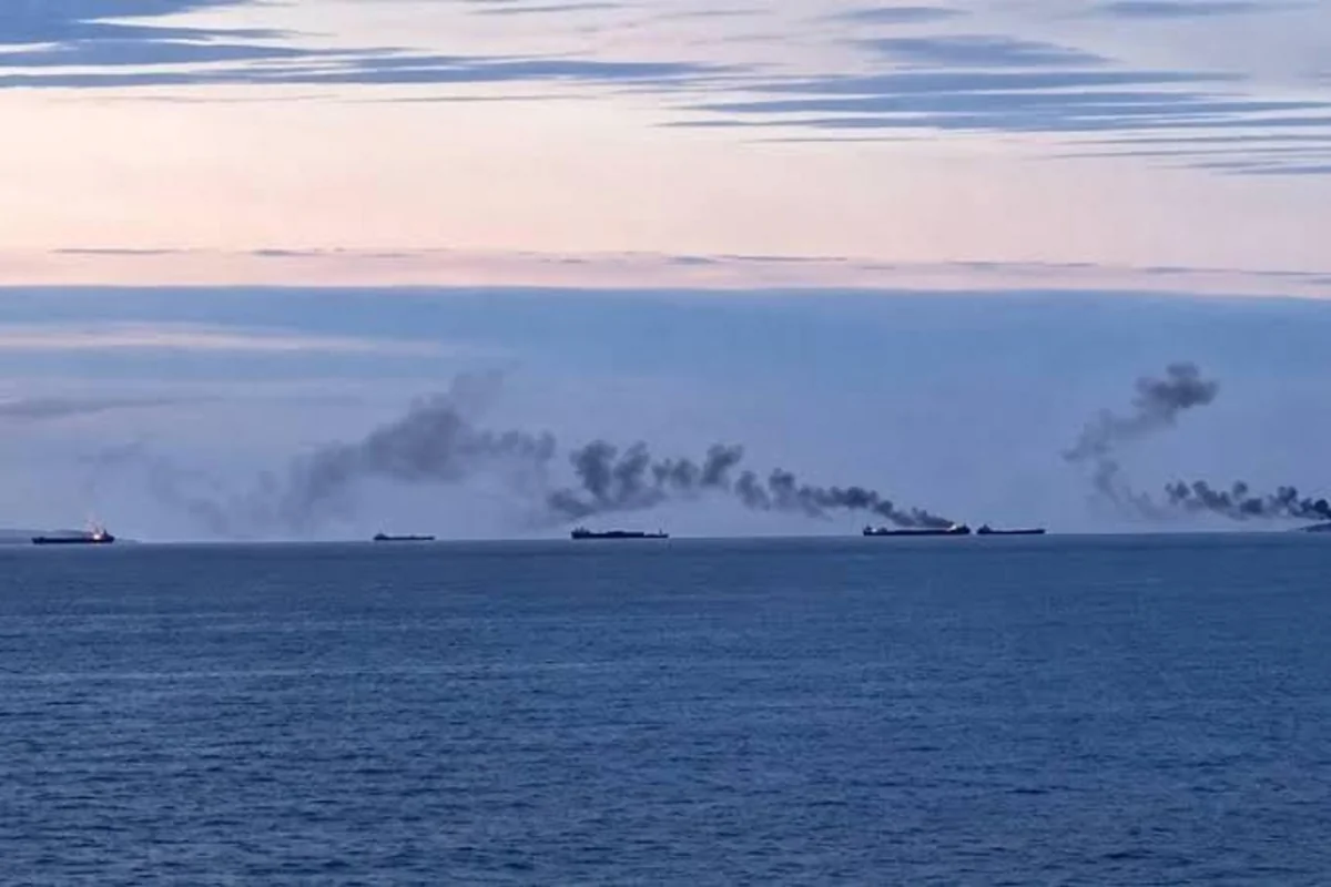 Ukrainian forces strike 2 shadow fleet tankers, 4 cargo ships in Black Sea, Zelenskyy says
