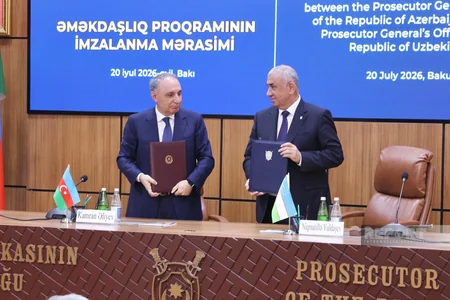 Azerbaijan, Uzbekistan sign prosecutorial cooperation document