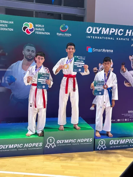 Birlik Karate Klubunun üzvləri Olimpiya Ümidləri beynəlxalq turnirində uğurla çıxış ediblər