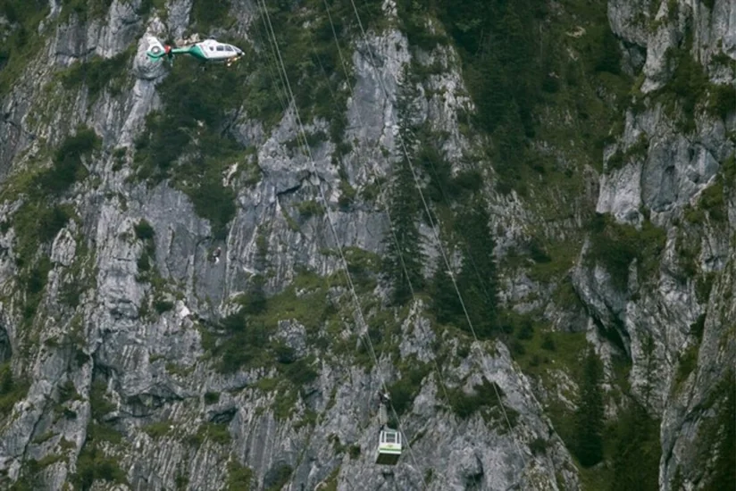 Cable car malfunction in Germany leaves 18 stranded before rescue