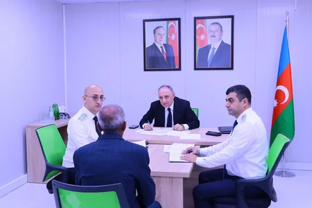 Kamran Əliyev Kəlbəcərdə vətəndaşları qəbul edib