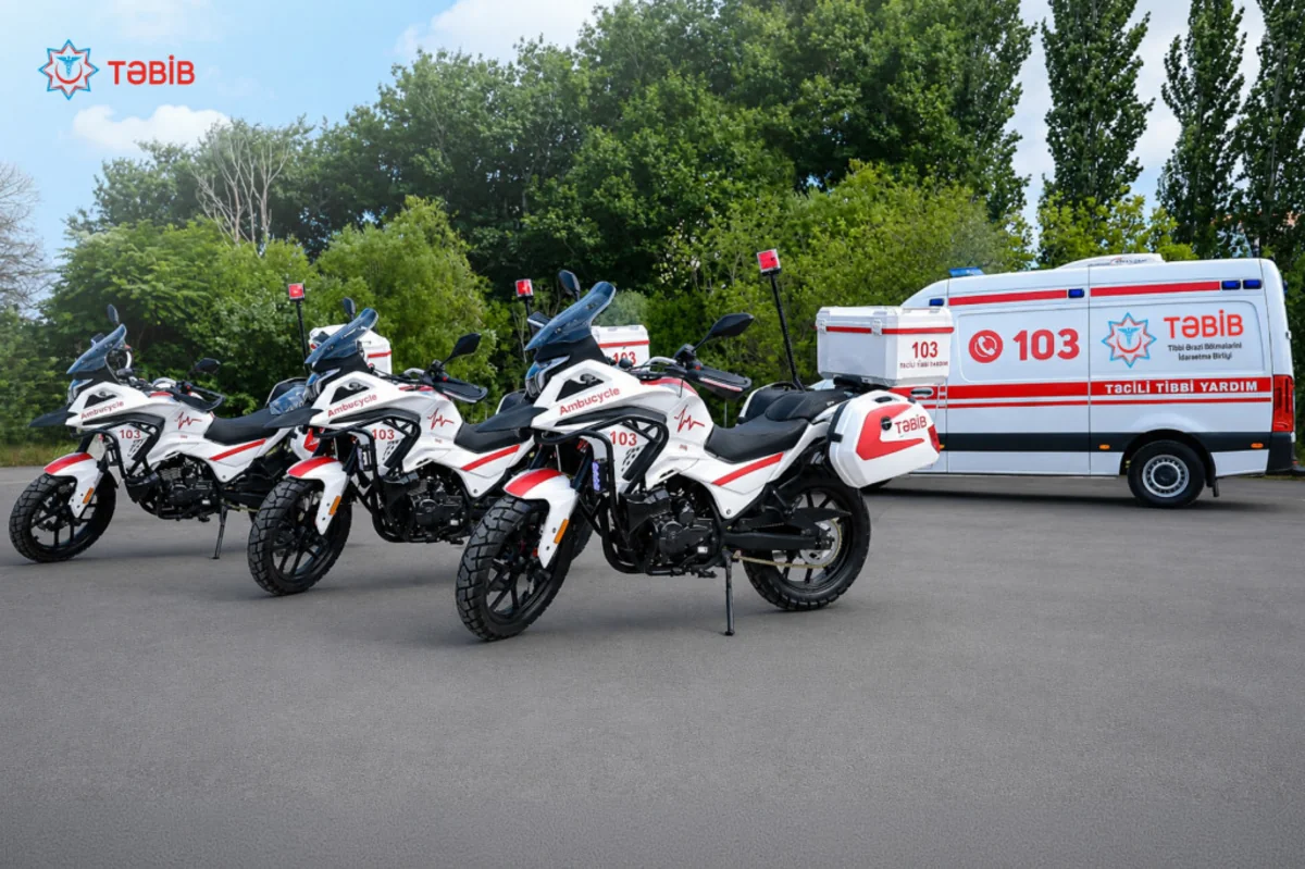 TƏBİB təcili tibbi yardımda yeni “Ambucycle” xidmət modelinin tətbiqinə başlayır