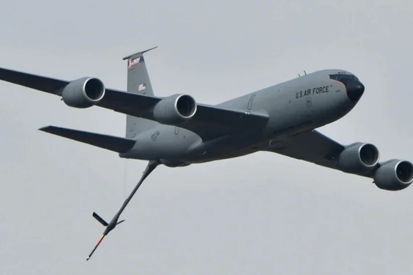 US refueling aircraft sends emergency code near Iran's airspace