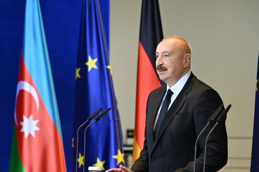 President Ilham Aliyev touches upon relations with the European Union at press conference
