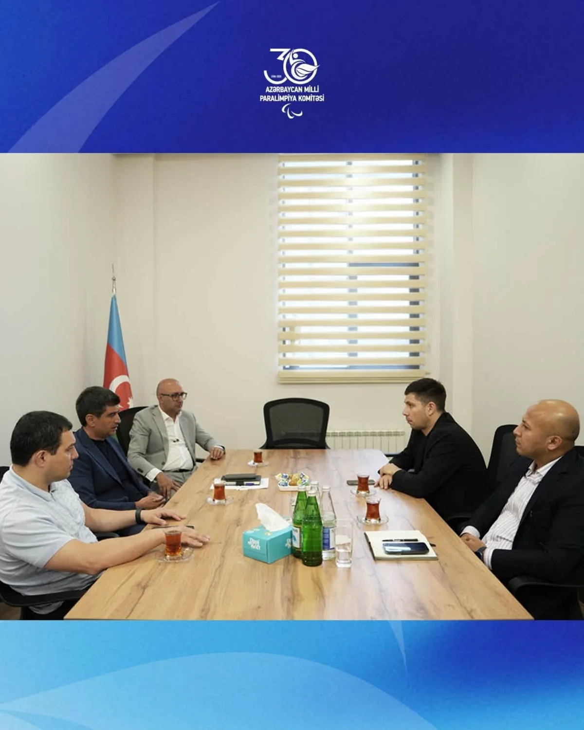 Milli Paralimpiya Komitəsi ilə Neftçi İdman Klubu arasında əməkdaşlıq müzakirə edilib