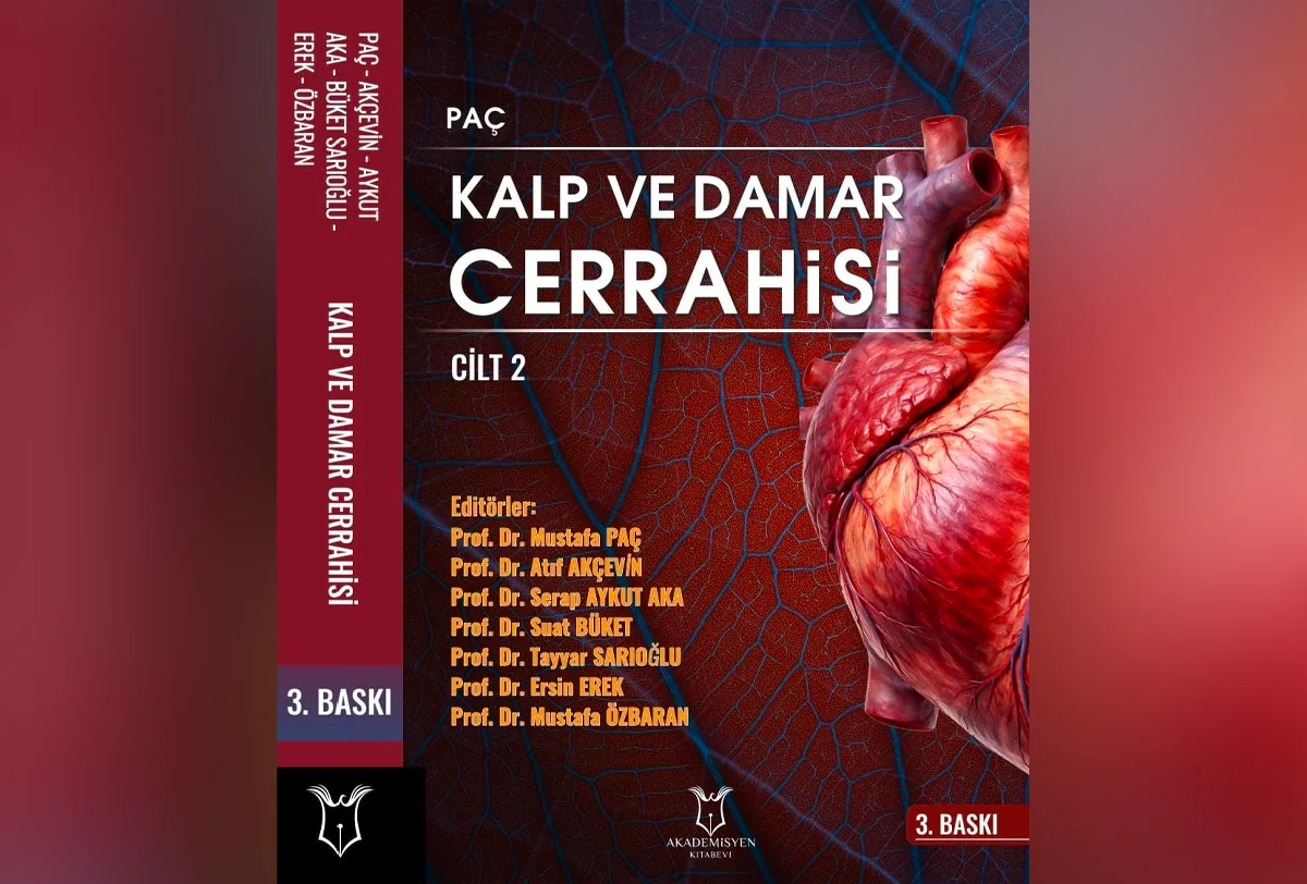 Azərbaycanlı alim Türkiyədə nəşr olunmuş kardiocərrahiyyə dərsliyinin müəlliflərindən olub