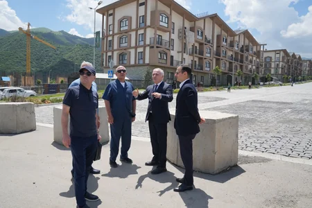 Özbəkistanın baş prokuroru Kəlbəcər və Gəncəyə səfər edib
