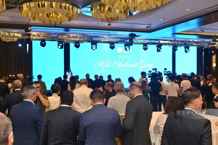 MEDİA-nın təşkilatçılığı ilə 22 iyul - Milli Mətbuat Gününə həsr olunan tədbir keçirilib