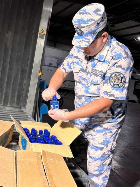 Azərbaycan gömrükçüləri külli miqdarda psixotrop maddə aşkar ediblər