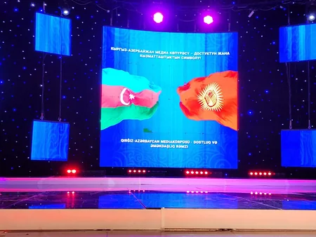 Azerbaijani journalists explore leading state media in Kyrgyzstan