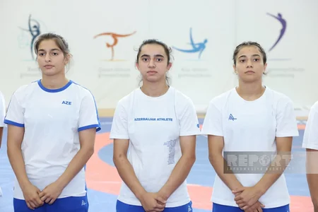 Bakıda keçiriləcək dünya çempionatından əvvəl Azərbaycanın güləş millilərinin açıq məşqi baş tutub