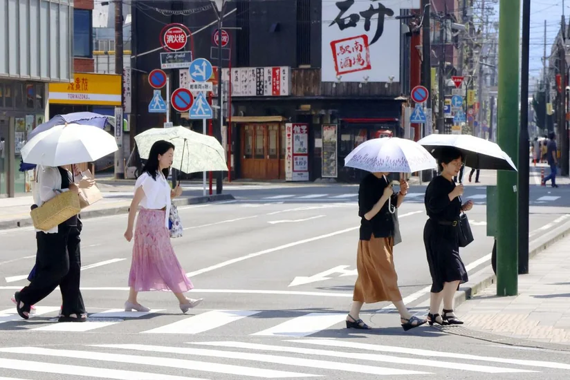 Over 10,000 people with heatstroke taken to hospital in Japan last week