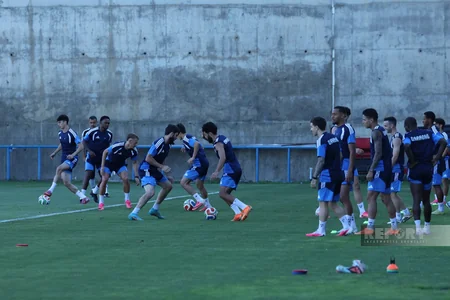 UEFA Avropa Liqası: ÇSKA ilə oyundan öncə Qarabağın açıq məşqi baş tutub