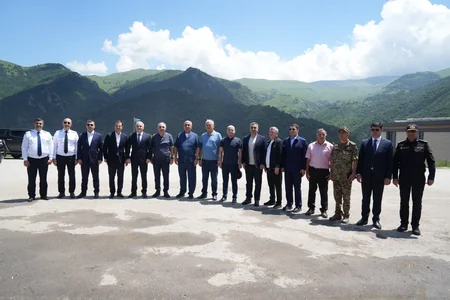 Özbəkistanın baş prokuroru Kəlbəcər və Gəncəyə səfər edib