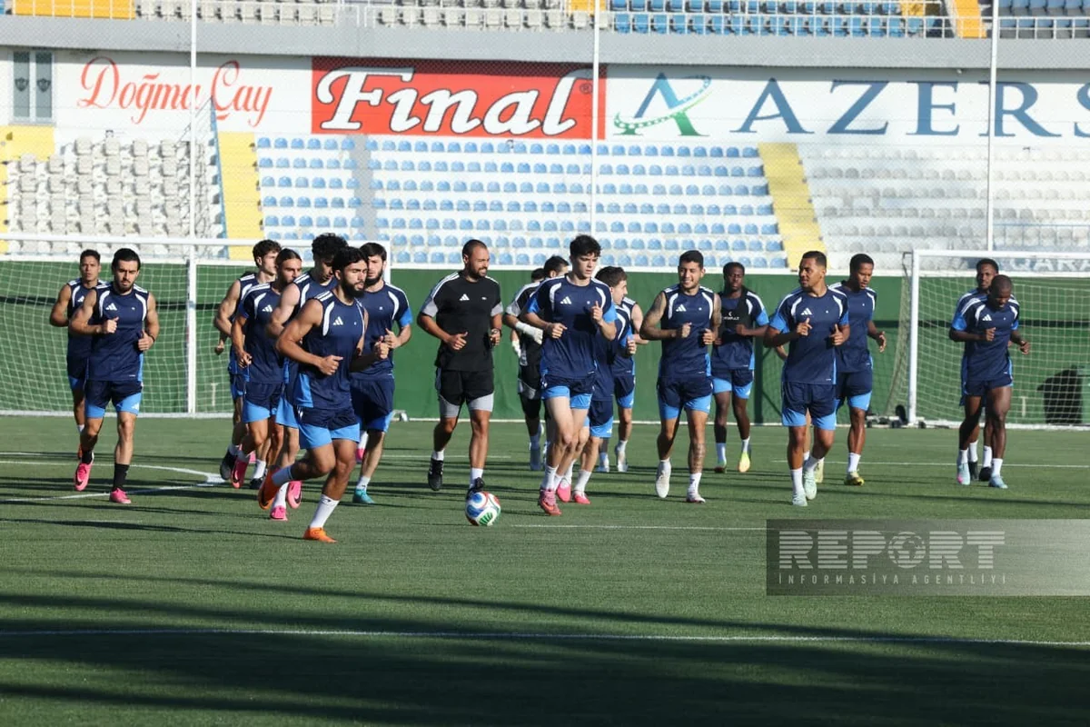UEFA Avropa Liqası: ÇSKA ilə oyundan öncə Qarabağın açıq məşqi baş tutub