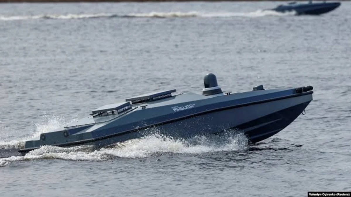 Ukraine's battle-tested drone boats to be made in US for first time