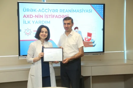 Media nümayəndələri üçün ilk yardım üzrə simulyasiya təlimləri keçirilib