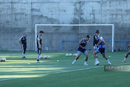 UEFA Avropa Liqası: ÇSKA ilə oyundan öncə Qarabağın açıq məşqi baş tutub