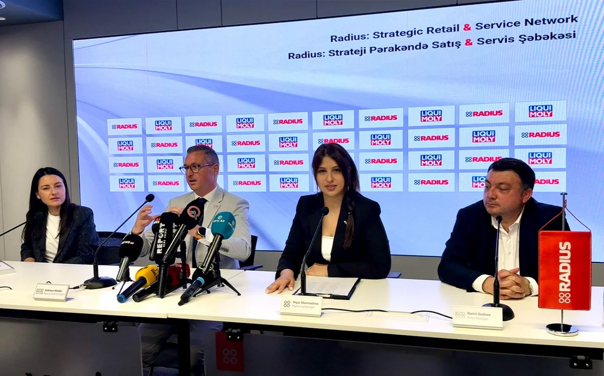 LIQUI MOLY “Radius”a “Strateji pərakəndə satış və servis şəbəkəsi” statusu təqdim edib