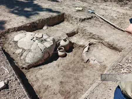 Cəlilabadda park tikintisi zamanı qədim əşyalar tapılıb