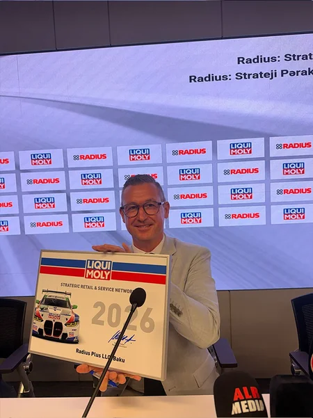 LIQUI MOLY Radiusa Strateji pərakəndə satış və servis şəbəkəsi statusu təqdim edib