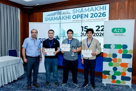 Shamakhi Open 2026 Beynəlxalq Şahmat Festivalının qalibləri müəyyənləşib